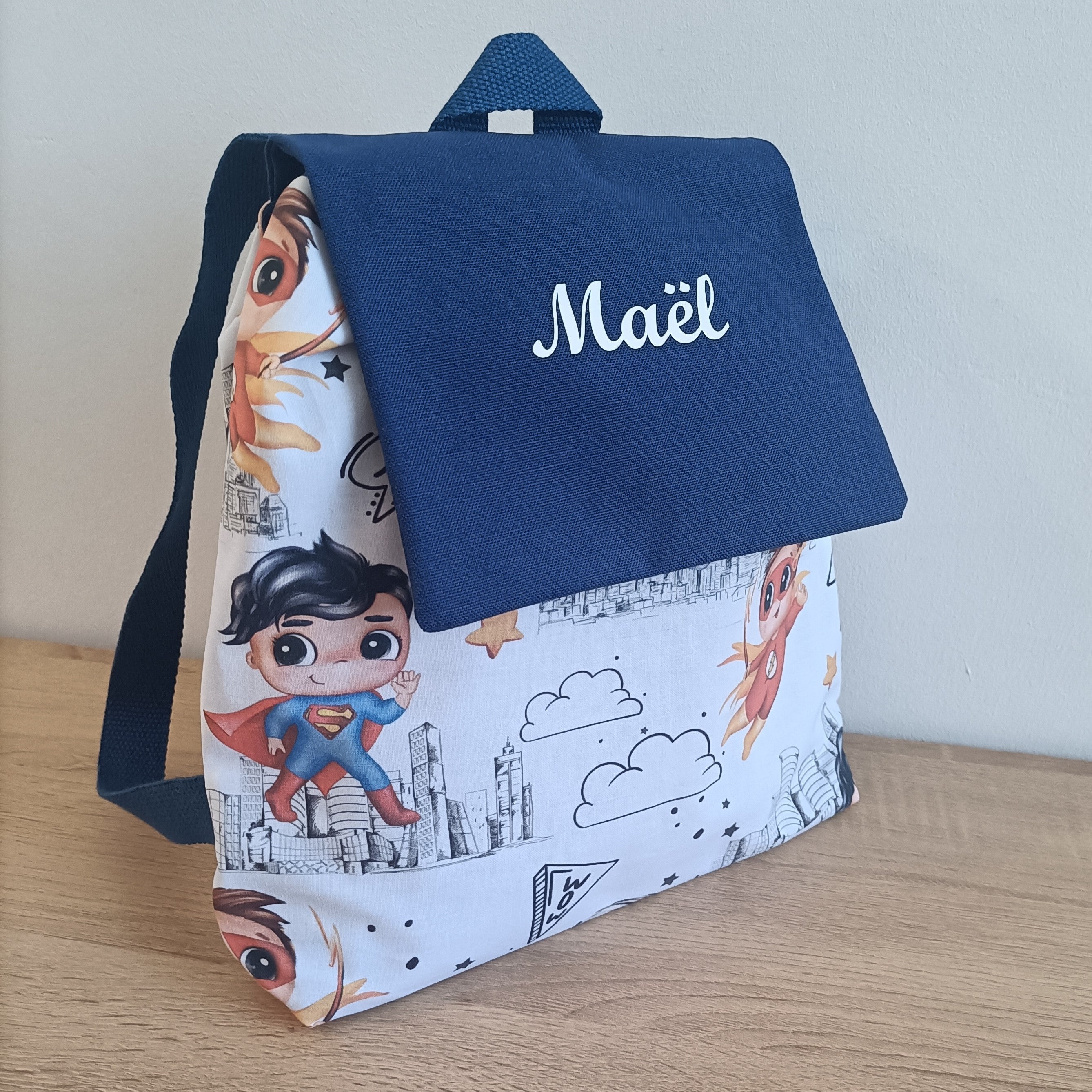 Le sac à dos superhéros