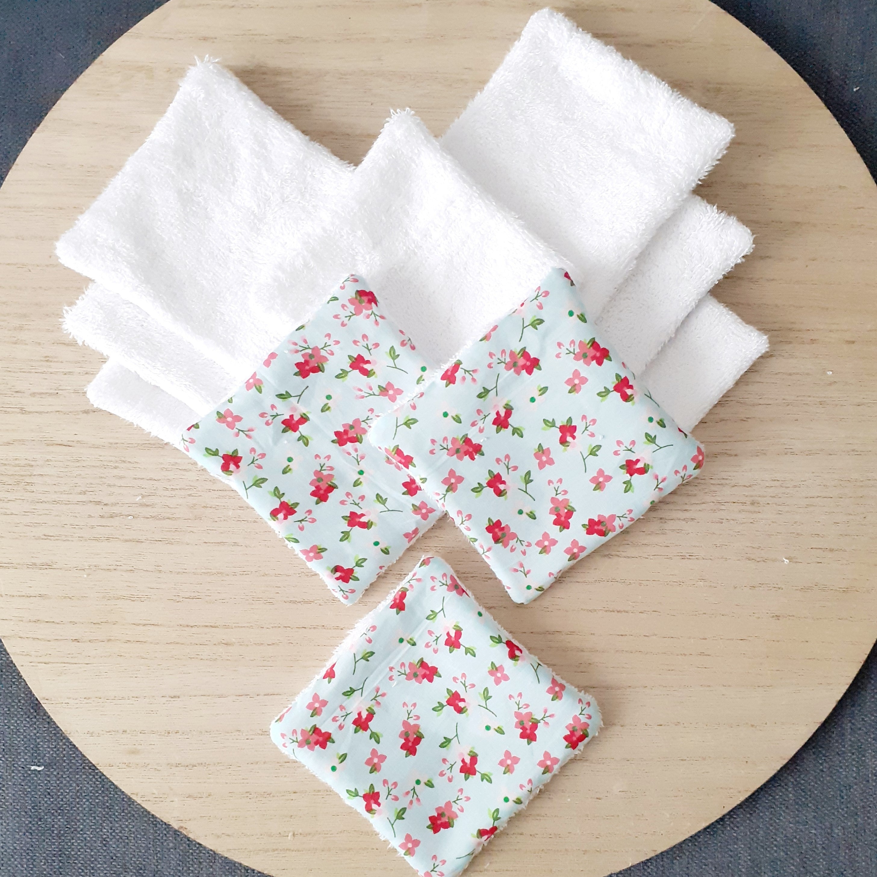 Les 10 lingettes fleuries