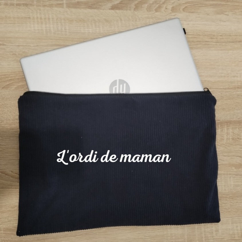 Sacoche Ordinateur Bleu Marine