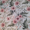 La couverture molletonnée Les roses