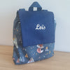 Le sac à dos tipis / bleu marine