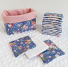 Les lingettes liberty bleu